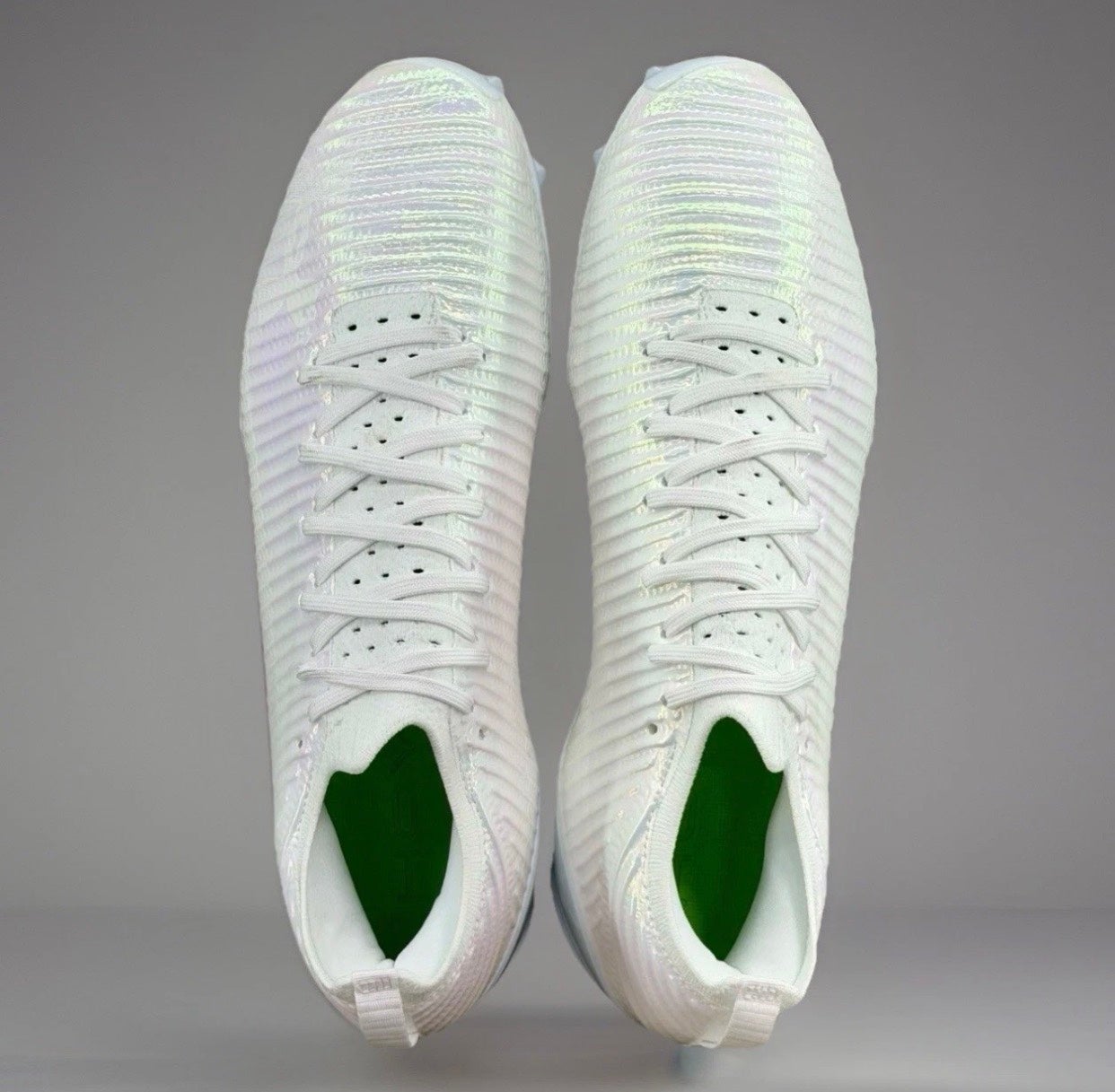 Under Armour Blur Pro triple white football cleats size 8.5 3028220 100 Under Armour Men main image 2