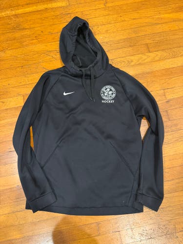 Black Men's Medium Lawrenceville Hockey 2022-23 Nike Sweatshirt (Used)
