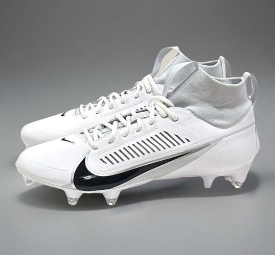 Men’s 11 Nike Vapor Edge Pro 360 2 D Football Cleats White FJ7023-100 Detachable