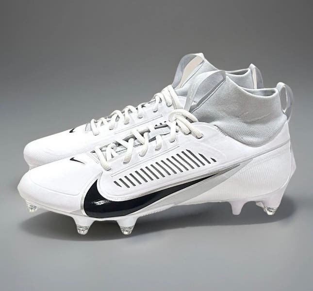 Nike Vapor Edge Pro 360 2 D Football Cleats Detachable Men Size 12.5  FJ7023-100 Nike Vapor Edge Pro 360 2 Detachable Football Cleats White  main image 2