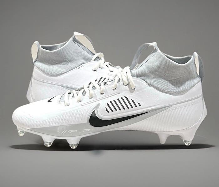 Nike Vapor Edge Pro 360 2 D Football Cleats Detachable Men Size 10.5  FJ7023-100 Nike Vapor Edge Pro 360 2 Detachable Football Cleats White  main image 2