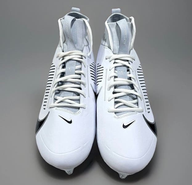 Nike Vapor Edge Pro 360 2 D Football Cleats Detachable Men Size 10.5  FJ7023-100 Nike Vapor Edge Pro 360 2 Detachable Football Cleats White  main image 3