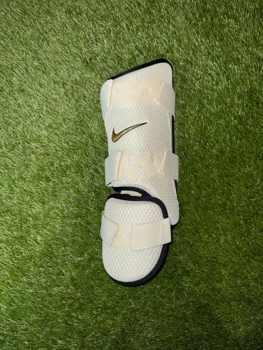 New Nike Baseball Leg Guard Left Handed Hitter Khaki