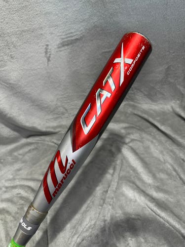 2023 Marucci CAT X Composite Bat USSSA Certified (-5) Composite 25 oz 30" (Used)