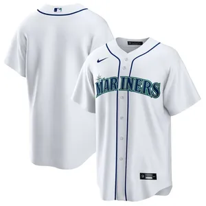 Nike MLB Seattle Mariners Nike Home Limited Jersey Stitched Blank