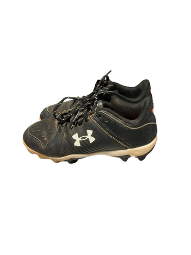 Used Under Armour BLACK UA CLEATS BB/SB Cleats Black Junior 03.5 11834-S000050277