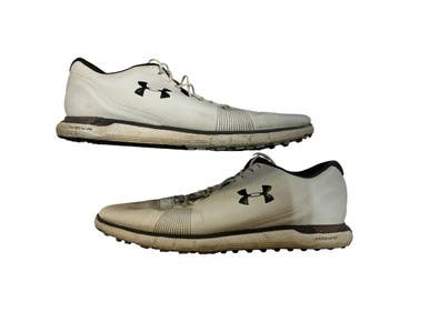 Used Under Armour Mens Golf Shoes White Senior 11.5 11873-S000237785