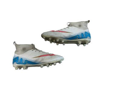 Used Nike AIR Soccer Cleats White Senior 10.5 11873-S000236602