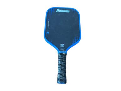 Used Franklin CARBON FS3 Pickleball Racquet Black And Carolina Blue 11873-S000235250