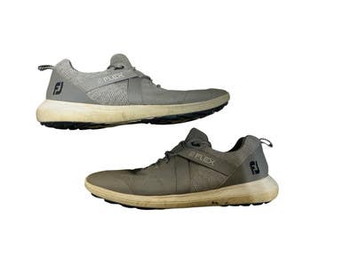 Used Foot Joy Mens Golf Shoes Grey Senior 11.5 11873-S000225788
