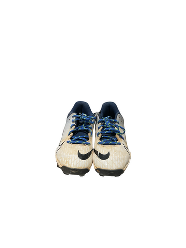 Used Nike DIAMOND BASEBALL BB/SB Cleats Navy And White Junior 03 11834-S000050051