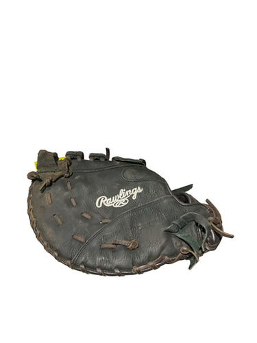 Used Rawlings 1ST BASE MITT PREMIUM SERIES BB/SB First Base RH Throw Black 12 1/2" 11834-S000050064