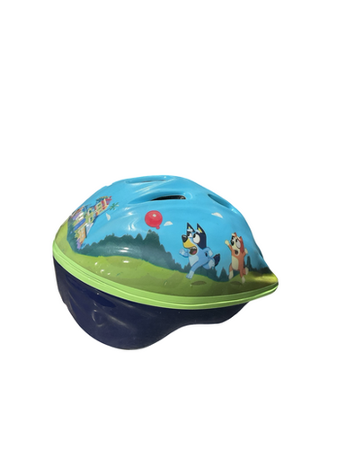 Used BLUEY BIKE HELMET Bike Helmet Carolina Blue Fits all 11834-S000050095