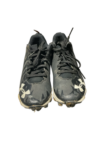 Used Under Armour CLEATS BB/SB Cleats Black Youth 13.0 11834-S000050168