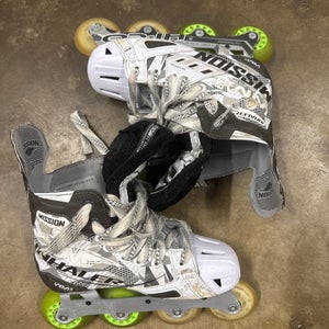 Mission Inhaler WM03 Inline Skates Wide Width Size 3 (Used)