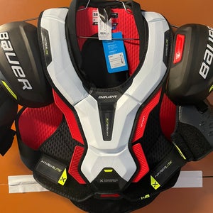 New Bauer Vapor Hyperlite Shoulder Pads Sr Large