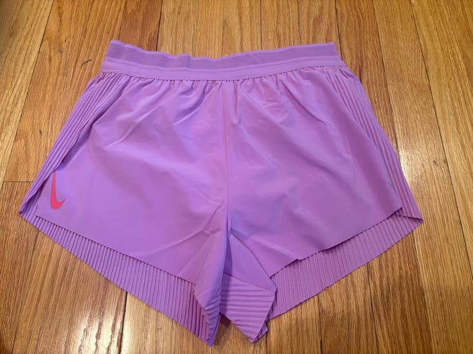 Nike Aeroswift Running Shorts Women’s Small New Light Purple Color $80 Retail