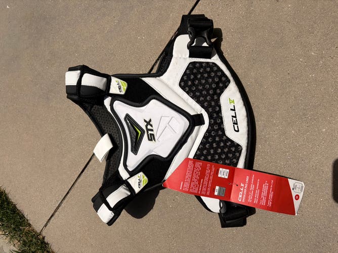 Medium Adult STX Cell V Shoulder Pads (Used Once)