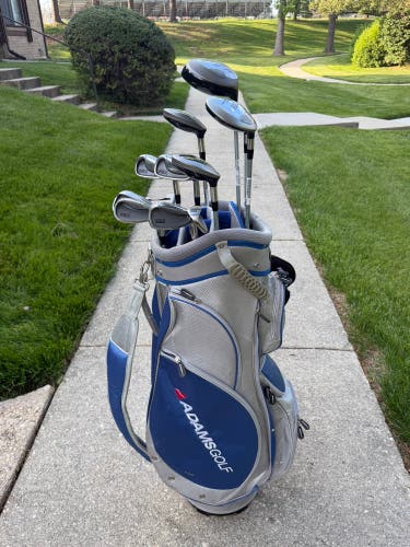 AdamsGolf Complete Set Ladies Flex Graphite Shaft Right Handed