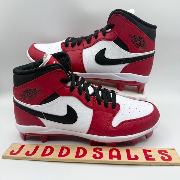 Nike Air Jordan 1 Retro High Chicago MCS Baseball Cleats AV5354-611 Men’s Sz 12.5
New Without Box