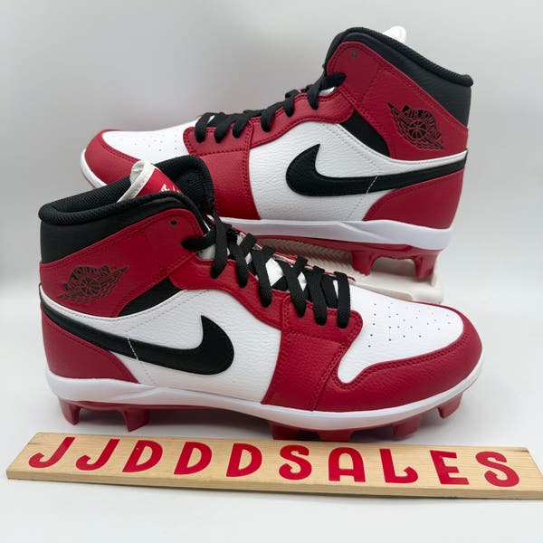 Nike Air Jordan 1 Retro High Chicago MCS Baseball Cleats  display picture 3
