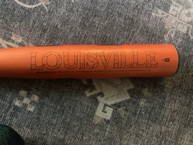 2023 Louisville Slugger Meta PWR Composite USSSA Certified Bat (-5) 27 oz 32" (Used)
