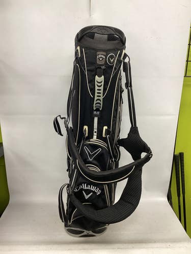 Used Callaway HYPER-LITE 4.0 Mens Stand Bag Black 11851-S000046357