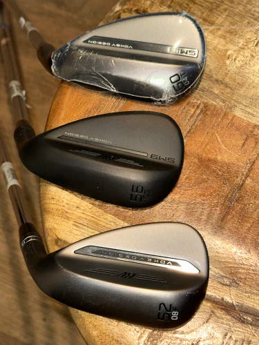 3 lot Titleist Vokey SM9 sm10 sm11 Wedge Wedge Flex 52 56 60 Degree (New)