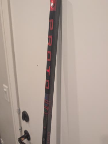 Bauer Proto-R (Red) Left Hockey Stick P92M 65 Flex Pro Stock (New)