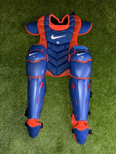 Nike Diamond Elite Catcher Gear New York Mets Issued 17”