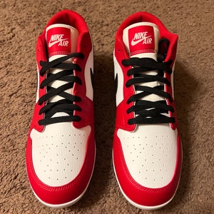 NEW Nike Air Jordan 1 Low Retro MCS Chicago Baseball Cleats CJ8524-611 Size 11.5