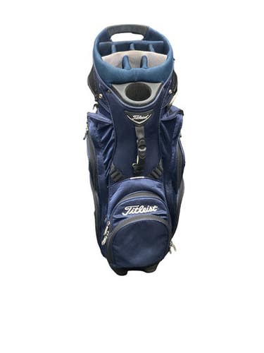 Used Titleist CART BAG Mens Cart Bag Navy Blue 11859-S000030719