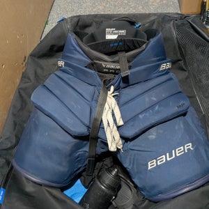 Senior Large 2025 Bauer Pro Hockey Goalie Pants Pro Stock (Used)