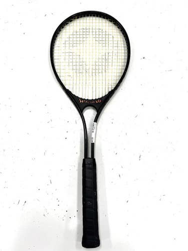Used Spalding GENUINE Adult Tennis Racquet Black 4 1/2" 11860-S000308432
