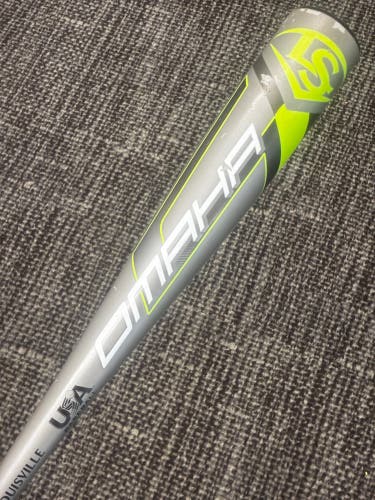 2020 Louisville Slugger Omaha 5 Alloy Bat USABat Certified (-10) Alloy 19 oz 29" (Used)