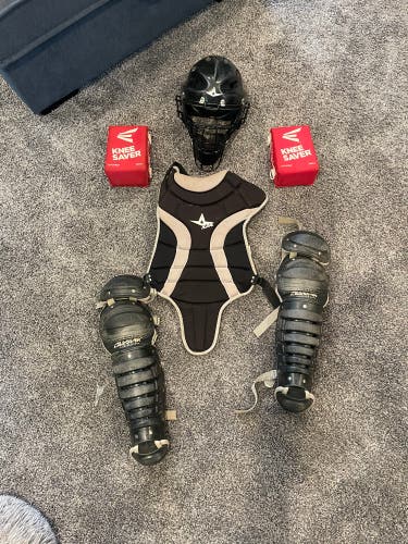 Black/White All Star Catcher's Set (Used)