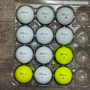 12 Titleist Pro V1 / Pro V1x Golf Balls - 5A Mint Condition