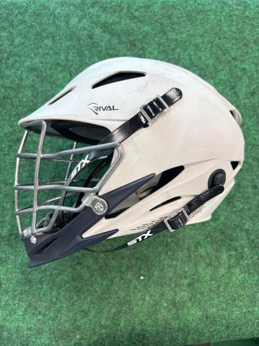 Gray Adult STX Rival Helmet (Used) | L/XL