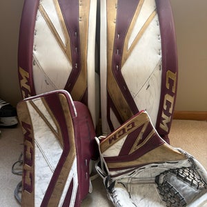 32" CCM Premier II / Extreme Flex 4 Regular Goalie Full Set Pro Stock (Used)