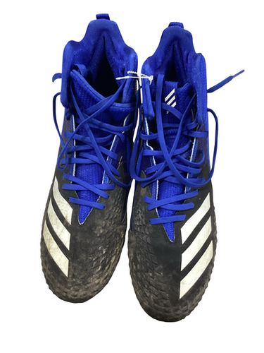 Used Adidas Adult FB Cleats Royal Blue Senior 13 11613-S000181645