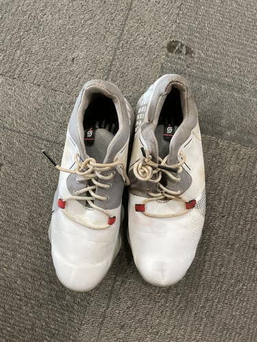 Used Under Armour Jr Golf Shoes White Junior 03.5 11614-S000235814