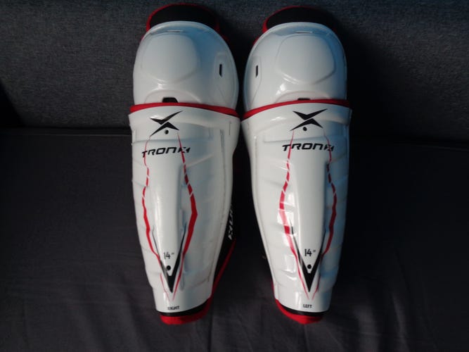 Tron Senior Shin Pads 14  nch