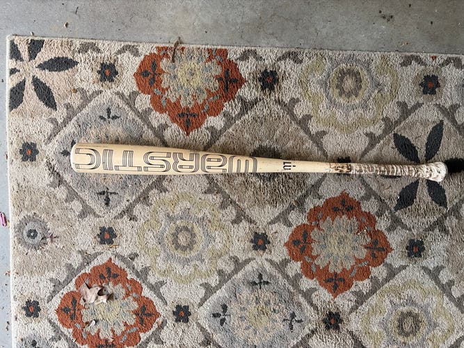 2023 Warstic Bonesaber Alloy BBCOR Certified Bat (-3) 29 oz 32" (Used)