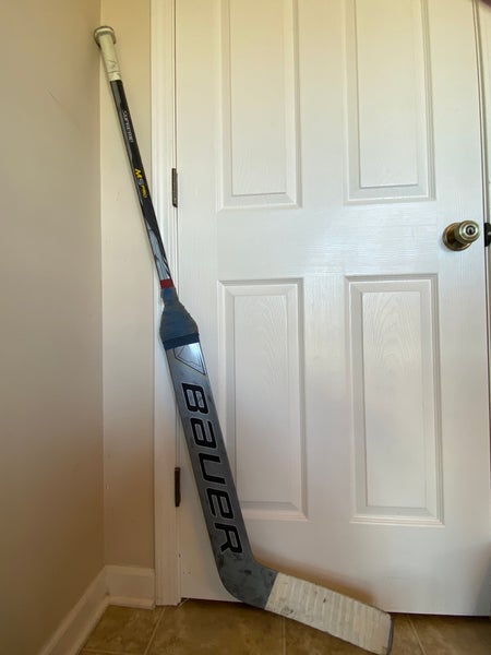 Used Bauer Regular 25.5" Paddle M5 pro Goalie Stick (SHAVED PADDLE)