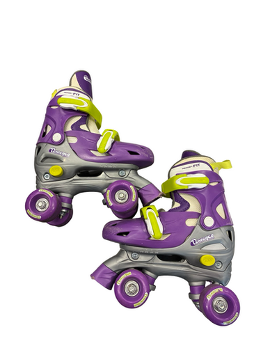 Used Chicago QUAD SKATE Child Roller Quad Skates Purple Adjustable 11682-S000131862
