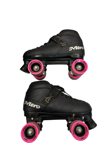 Used NITRO Senior Roller Quad Skates Black Senior 7 11682-S000131863