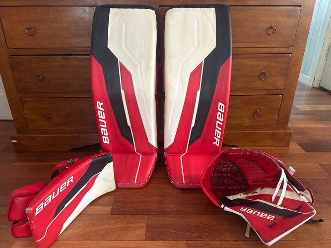 35" Bauer Supreme Shadow Regular Goalie Full Set (Used)