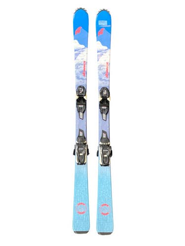 Used Nordica LITTLE BELLE Mens DH Ski/Binding Royal Blue 135 cm 11883-S000161241