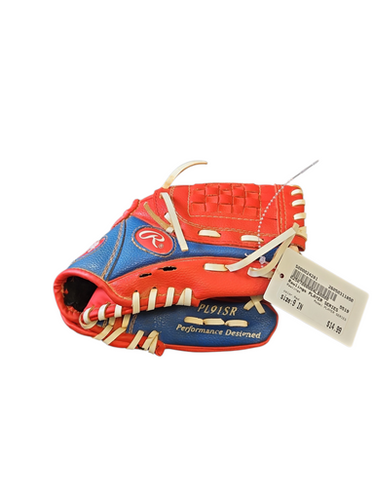 Used Rawlings PLAYER SERIES BB/SB Glove RH Throw Red 9" 11850-S000024281