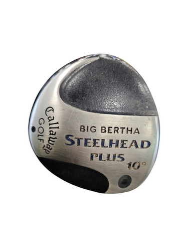 Used Callaway BIG BERTHA STEELHEAD PLUS Mens Driver RH 10.0 Degree 11850-S000024300